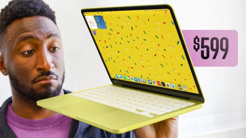 Thumbnail for Macbook Neo Review by Marques Brownlee